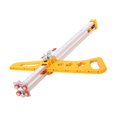 thumbnail image 2 of DYNWAVECA Gypsum Board Cutter Plaster Board Cutting Tool Portable Multifunction Adjustable Drywall Cutting Machine for Home Improvement 12 Wheels, 2 of 9