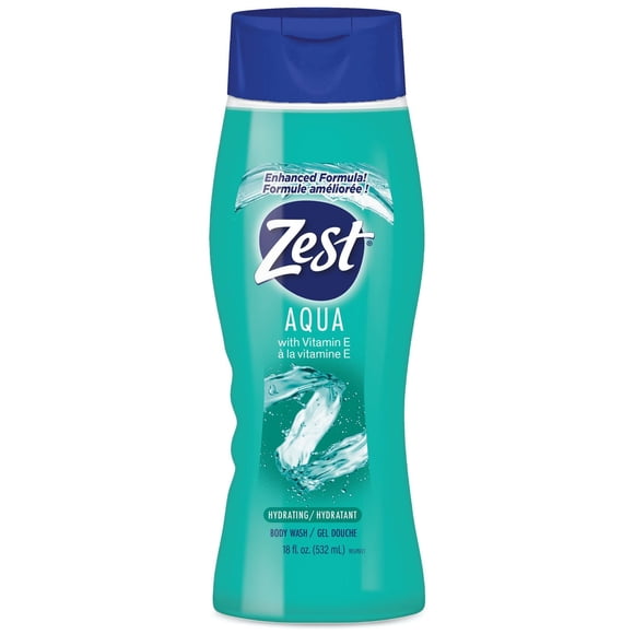 Zest Aqua Body Wash with Vitamin E