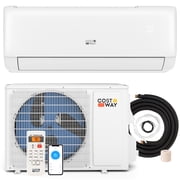 Costway Climatiseur mini-split 12000BTU avec Wi-Fi 22 SEER2115V Inverter blanc
