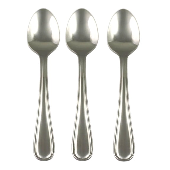 Cuillères à dîner Fleetline 3 pièces Mainstays Argent, Adulte