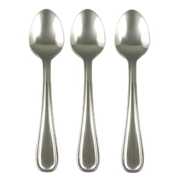 Mainstays 3-Piece Fleetline Dinner Spoons Silver, Adult
