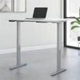 thumbnail image 2 of Bush Business Furniture Bureau Debout Réglable en Hauteur Série 60 48W en Blanc, 2 of 6