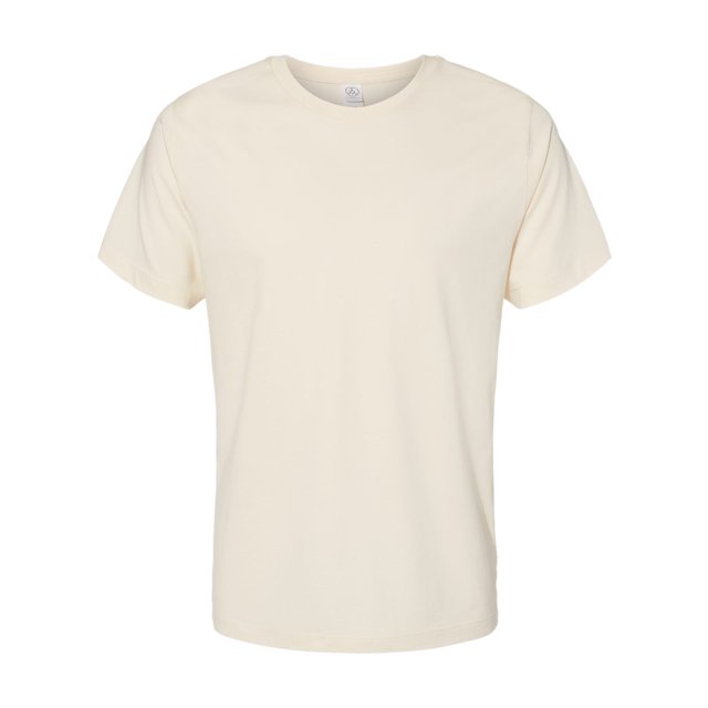 Alternative Cotton Jersey Go-To Tee, 3XL, Natural