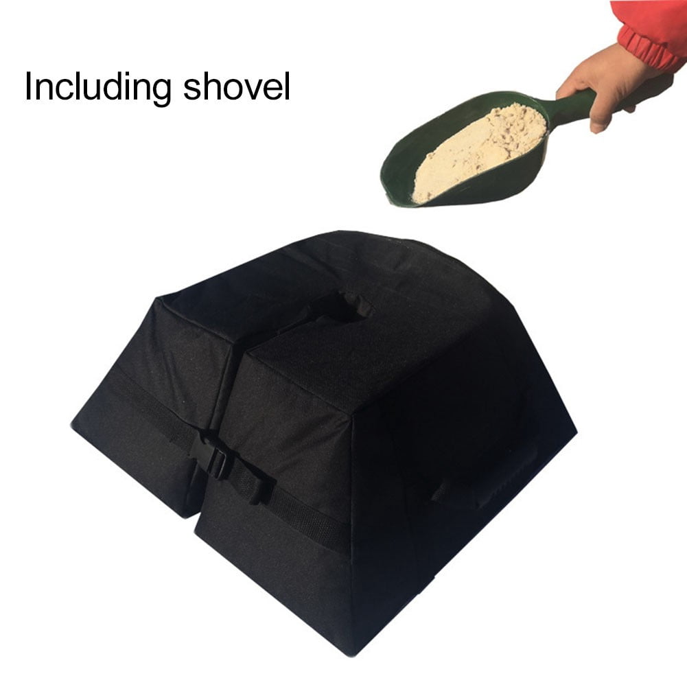 Mosiee Base de Parapluie Sac de Sable Circulaire Lourd Coupe-Vent Sac de Sable Fixe pour Parapluie