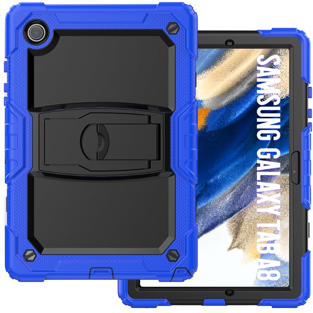 Étui Support pour Tablette pour iPad 10th 10.9 2022 Housse Funda pour iPad 7th 8th 9th 10.2 Étui Blindée pour 9.7 5th 6th Gen Air 2 Mini 4 5 6 Bleu pour iPad Air 2