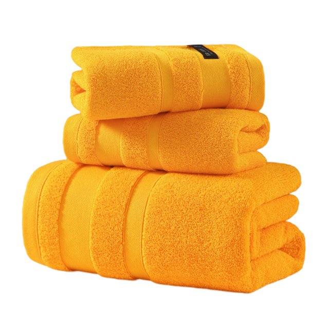 Household Cotton 32 Color Gift Set Full Cotton Absorbent Towel Bath Towel Three Sets