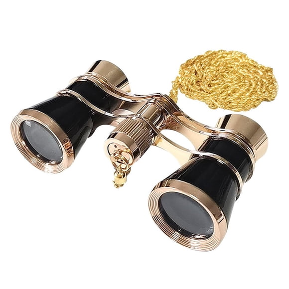 EIMELI Opera Glasses Binoculars Clearance Binocular Binoculars  Opera House Glasses 3X25  Mini Binoculars With Chain  Adult Children‘s Concert Glasses C