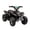 Black, variant on Aosom Kids Ride on ATV, 6V Battery Powered Quad Car for 18-36 Months, Black