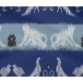 thumbnail image 3 of oneOone Cotton Flex Fabric Stripe|Bird & Monkey Ikat Print Fabric BTY 40 Inch Wide, 3 of 3