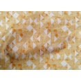 thumbnail image 4 of oneOone Cotton Poplin Pale Orange Fabric Texture & Triangle Geometric Sewing Material Print Fabric By The Yard 56 Inch Wide, 4 of 4