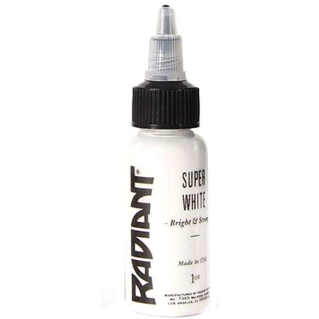 Radiant Colors Tattoo Ink - SUPER WHITE 1oz