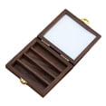 thumbnail image 4 of Watercolor Palette Wooden Paint Box, Paint Portable Paint Pallet WITHOUT 24 Grids, 4 of 8