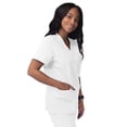 thumbnail image 3 of Sivvan Unisex V-Neck 3 Pocket Scrub Top (Available in 15 Colors), 3 of 7