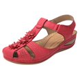 thumbnail image 1 of Kcodviy Chaussures Confortables à Semelle Ajourée Femmes Chaussures Habillées Décontractées Dames Bout Rond à la Cheville Robe Décontractée Chaussures Femmes Sandales Souples Femmes Filles Chaussures Décontractées Femmes pour l'Automne Chaussures Décontractées Femmes, 1 of 8