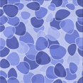 thumbnail image 1 of Ahgly Company Tapis de Zone Lavable en Machine Carré Transitionnel Jeans Bleu, 8 Pieds Carré, 1 of 7