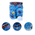 thumbnail image 3 of 1Pc Unique Pants Shaped Flower Pot Home Garden Planter Creative Plants Pot Blue, 3 of 6