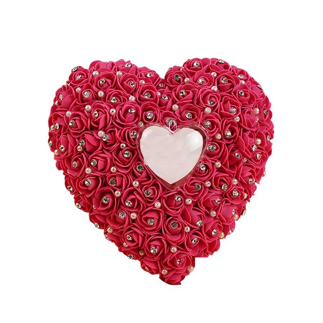 Wall Pendent Door Hanger Multipurpose Fine Workmanship Wedding Ornament Compact Size Household Decorations Sweet Gift Home Decor Rose Red