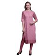 thumbnail image 1 of Bimba Kurta Droite pour Femmes, Haut Indien Imprimé, EthnicKurti, 1 of 6