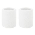 thumbnail image 1 of GOGO 2 PCS Terry Cloth Wristband Athletic Wrist Sweatband for Gym Sports White, 1 of 7