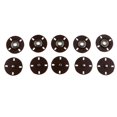 thumbnail image 2 of jifeng 5 Sets Metal Sew on Press Studs Snap Fasteners Button 25mm Coffee, 2 of 9