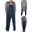 Dark Blue, variant on Bienzoe Boy's Anti-Pilling Soft Fleece Zipper School Uniform Hoodie Black 373X