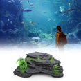 thumbnail image 4 of Fish Tank Tortoise Ladder,Resin Aquarium Artificial Simulation Aquarium Tortoise Ladder Aquarium Tortoise Climbing Exceptional Value, 4 of 8