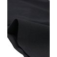 thumbnail image 5 of GRACE & GRANDEUR Women's Plus Size Fall Workwear Notched Lapel Button Down Office Blazer 4X Black, 5 of 5