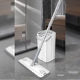 thumbnail image 4 of Suncoda Mop, Mop And Bucket With Wringer Set Hands Free Flat Floor Mop And Bucket With 4 Washable Microfiber Pads Wet And Dry Use Floor Cleaning Syste, 4 of 8