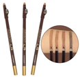 thumbnail image 3 of STARTIST 3pcs Barber Pencils Tools for Making Beard Mustache Eyebrow Arches Light Brown, 3 of 9