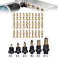 thumbnail image 1 of Rivet Nut Tool Kit, M3-M12 Metric Carbon Steel Mandrels and Rivet Nuts Set, Threaded Insert Kit for Automotive Metal Fabrication DIY Projects, 1 of 7