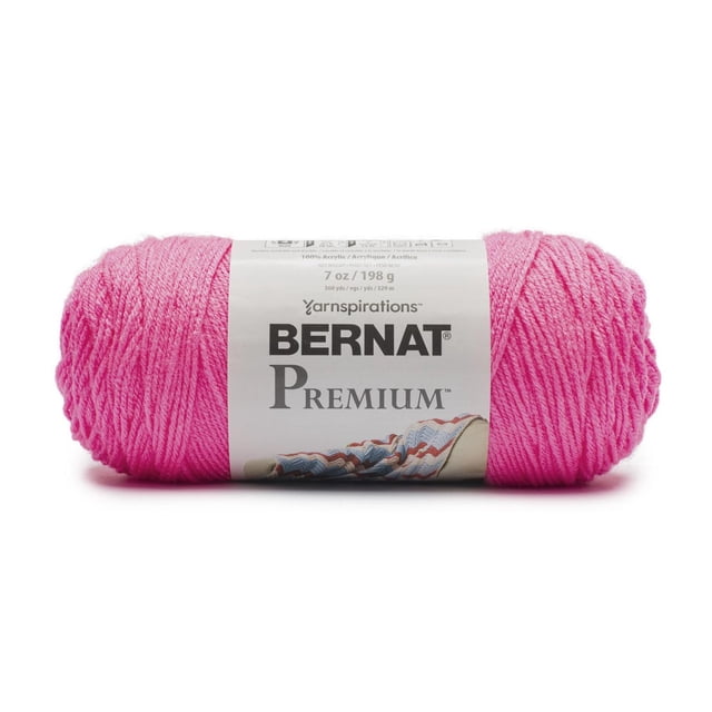 "Bernat® Fil Premium™, Acrylique #4 Moyen, 7oz/198g, 360 Yards"