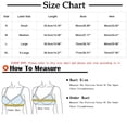 thumbnail image 3 of Yuyuzo Sports Bras for Women Wireless Round Neck High Support Seamless Full Coverage Workout Crop Tank Tops, 3 of 7