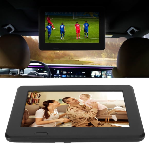 LED Digital Television, 7 Inch 1080P Portable Television USB Storage Card TV Function for Outdoor