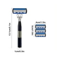 thumbnail image 2 of Manual Shaver 7 Blade With Aloe Lubricating Strip Safe Prevents Scratches Waterproof Rustproof Easy Replacement Durables Smooths Shaving, 2 of 6