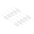 thumbnail image 1 of Unique Bargains 0.22 Ohm Resistors, 10Pcs 5W Ceramic Cement Resistor Power Cement Resistor Kit Tolerance 5% for Power Adapters Audio, 1 of 4