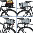thumbnail image 4 of Semfri Bike Rack Heavy Weight Mountain Road Bike Rear Rack with Semi-Quick Release and Light Logo Bicycle Accessories Universal Adjustable Bicycle Luggage Rack - Black, 4 of 14