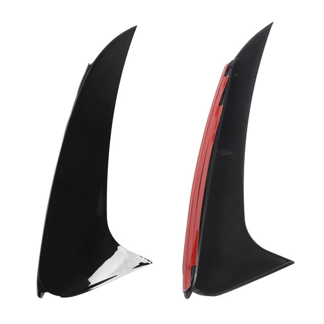 2 Pcs Rear Bumper Spoiler Air Vent Cover Lower Air Vent Cover Trim Frame Replacement for CLS Class W218 C218 Car Interior Exterior Modification