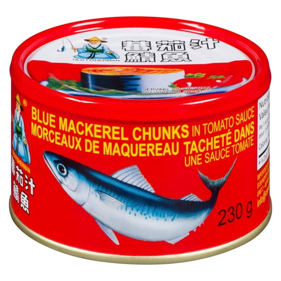 Old Fisherman Blue Mackerel Chunks In Tomato Sauce 230 g