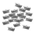 thumbnail image 2 of KLKCMS 20 Pieces Ribbon Clip Clamp Cord Crimp End for Jewellery Making Necklace 13mm, 2 of 8