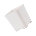 thumbnail image 2 of Xingzhi Flowerpot Nursery Pot Plant Pots Planter Plastic Space Saving Square Shatterproof Stackable Garden Office Window Accessory White, 2 of 9