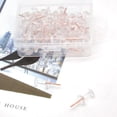 thumbnail image 3 of Thumb Tacks 60 Pcs Push Pins Thumb Tacks For Wall Corkboard Map Calendar Photo  Craft Projects, 3 of 8
