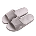 thumbnail image 1 of MIASHUI Shower Slippers Shoes for Women Beach Pool Slides Sandals Water Shoes,Grey,9, 1 of 4