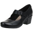 thumbnail image 1 of Clarks Emslie Lulin Black 8 C - Wide, 1 of 5