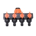 thumbnail image 1 of Birdeem Outdoor Garden Four-Way Diverter Water Outlet Water Controller, 1 of 12