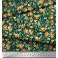 thumbnail image 3 of Soimoi Rayon Fabric Cactus,Leaves & Tropical Flower Floral Print Sewing Fabric Yard 42 Inch Wide, 3 of 3