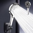 thumbnail image 2 of Handheld Shower Heads,Shower High Pressure Handheld Showerhead Hard Water High Pressure 3 Spray Modes Handheld Shower for the Elderly Children,Shower Head Filter for Hard Water, 2 of 6
