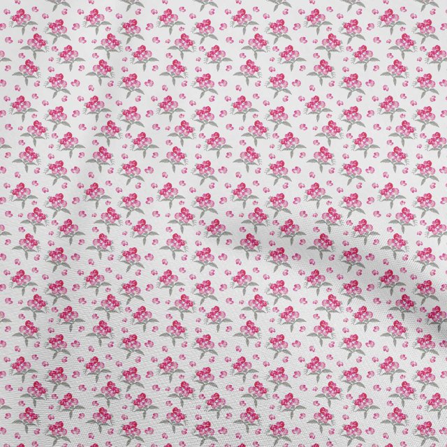 oneOone Velvet Pink Fabric Floral Sewing Craft Projects Fabric Prints By Yard 58 Inch Wide