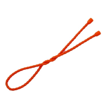 Attache en silicone réutilisable Ozark Trail, couleur rouge, pour adultes, idéale pour la maison, le garage, le camping et bien d'autres usages intérieurs ou extérieurs. Longueur : 45.7cm (18 pouces).