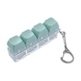 thumbnail image 2 of 10Pcs Keyboard Fidget Toy Keychain, Cagogo FidgetToyKeychain, 4-in- Keyboard Pressable Button Stress Reliever for AdultsKids, Clickable Switch Toggle SensoryToyfor Anxiety Relief, Portable Fidget, 2 of 8