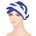 thumbnail image 2 of Turban Tressé pour Femmes Chapeau Bonnet de Cancer Foulard Couvre-Chef, 2 of 2